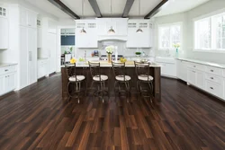 Quartz vinyl in the kitchen photo