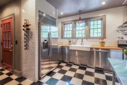 Quartz vinyl in the kitchen photo