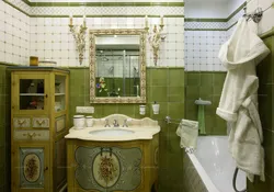 Bathrooms in English style all photos