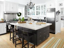 Kitchen islands photos in small kitchens