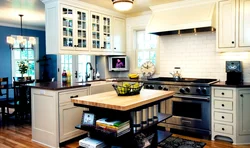 Kitchen islands photos in small kitchens