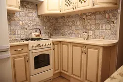 Tile design for kitchen work wall