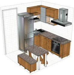 Kitchen Design Arrangement