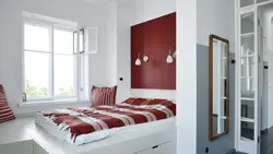 Спальня аднаспальная дызайн фота