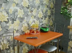 How To Combine Wallpaper In The Kitchen Interior