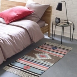 Rugs for the bedroom in the interior