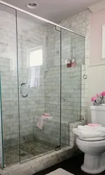 Shower Cabin Instead Of Bathtub Photo