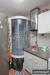 Photo Of A Shower Stall In The Kitchen