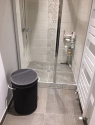 Photo of a shower stall in the kitchen