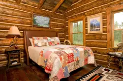Rustic bedroom interior photo
