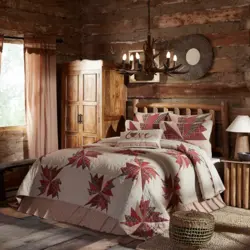 Rustic bedroom interior photo