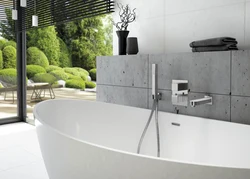Mixer for bathtub with shower in the interior