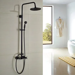 Mixer for bathtub with shower in the interior