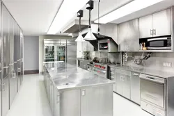 Kitchen design steel