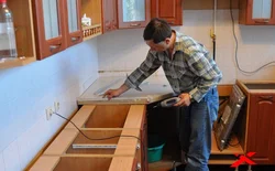 How To Install A Countertop In A Kitchen Photo