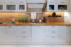 Kitchen With Wooden Countertop Photo