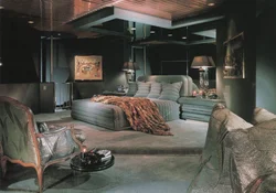 Retro style bedroom design