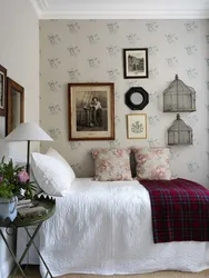 Retro style bedroom design