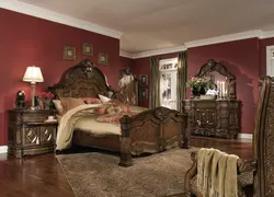 Дизайн спальни в ретро стиле