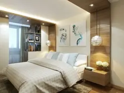 Rectangular bedroom layout photo