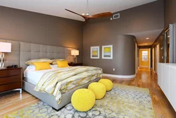 Bright bedroom interior design