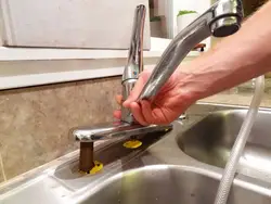 How To Install A Kitchen Sink Faucet Photo