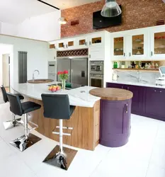 Kitchen Design With Breakfast Bar And Island