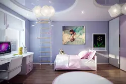Interior of a modern children's bedroom