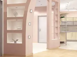 Kitchen Living Room Drywall Design