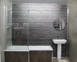 Bathroom Design Photo Paneled Small Bath