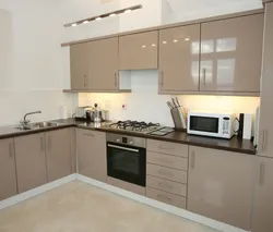 Matte colors in the kitchen interior