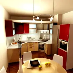 Kitchen 3 Square Meters Design