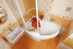 How to place a bathtub in a small bathroom photo