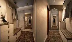Renovation of a corridor in an apartment, real photos in panel