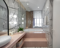 Ванная комната 9 кв с окном дизайн