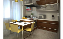 Kitchen Layout 11 Square Meters Photo