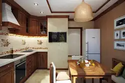 Kitchen layout 11 square meters photo