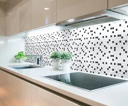 Дизайн кухни мозайка