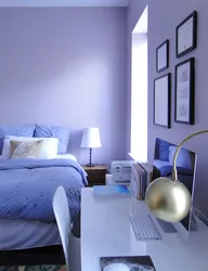 Афарбоўка сцен у кватэры фота спальні