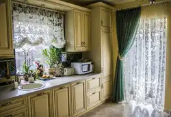 Curtains for the kitchen photo how to choose