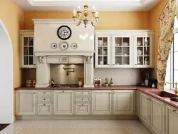 Угловые кухни классические интерьере фото