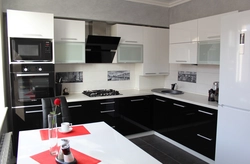 Black and white kitchen all photos