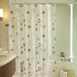 Заманауи ванна перделерінің фотосуреті