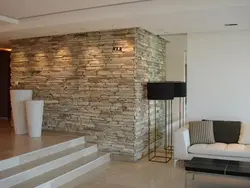 Использование камней в дизайне квартиры