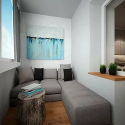 Loggia apartment design projects