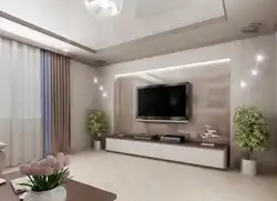 Interior of a living room in an ordinary apartment