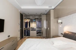 Bedroom design 18 sq m with dressing room