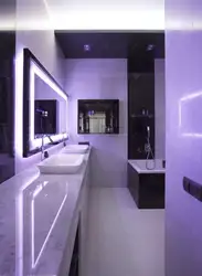 Дизайн ламп в ванной комнате