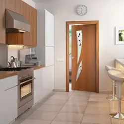 Фото двери на кухню в квартире