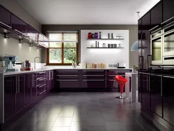 Сочетание пола и стен на кухне фото